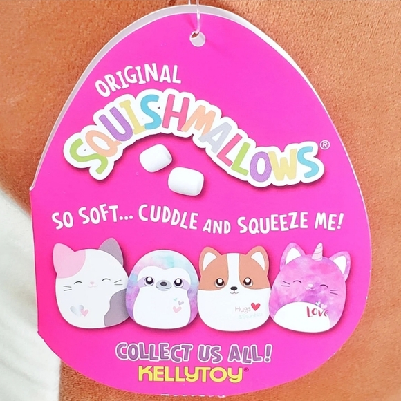 Squishmallow Reginald the Corgi Dog 12" Ultrasoft Valentine's Day Plush Toy NWT - Picture 10 of 12